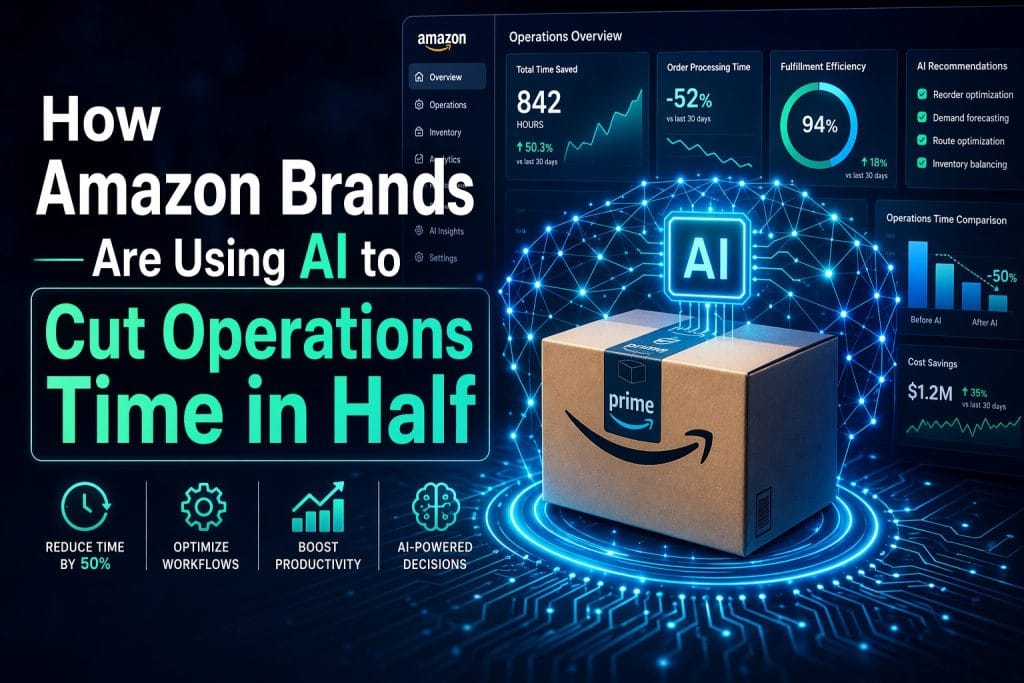 How Amazon brands are using AI to cut operations time in half