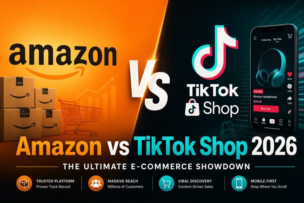 Amazon vs TikTok Shop 2026 – the ultimate e-commerce showdown